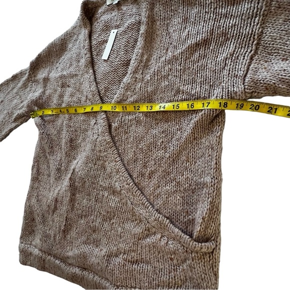 NWT Madewell Beresford Wrap Front Pullover
Sweater S Pink V Neck Balloon Sleeves - Picture 5 of 12